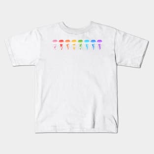 Rainbow Row Jellofish Kids T-Shirt